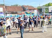 HUT ke-14 Nasdem Gelar Senam dan Periksa Kesehatan Gratis