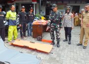 Danramil 1401/Kesambi Pimpin Apel Kesiapsiagaan Darurat Bencana Tingkat Kecamatan Kesambi Tahun 2025