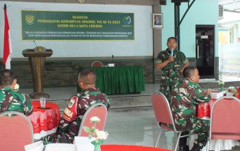 Kodim 0614/Kota Cirebon Gelar Kegiatan Peningkatan Kemampuan Apkowil TNI AD Tahun 2025