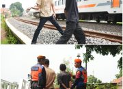 KAI Daop 3 Cirebon Imbau Kepada Masyarakat Tidak Melakukan Pelemparan Batu pada Kereta Api