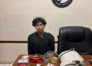 Ratusan Paket Sabu Terungkap Polisi Dalam Tas Ransel Putih