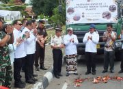 Dandim 0614/Kota Cirebon Hadiri Panen Raya Ketahanan Pangan di Lapas Kelas I Cirebon