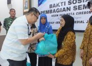 Kodim 0614/Kota Cirebon Bersama FIF Group bagikan Sembako untuk Anggota Pepabri