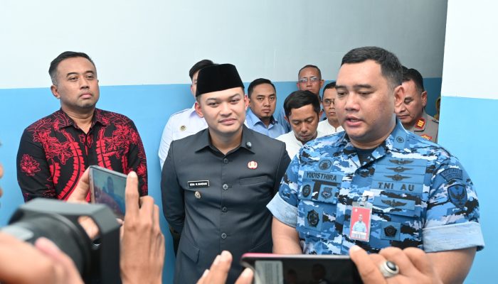 Danlanud SKI Bersama Wakil Bupati Majalengka Resmikan Dapur SPPG Garawangi Lanud Sugiri