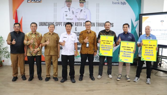 Launching PBB-P2 2026, Pemkot Cirebon Hadirkan Relaksasi Pajak dan Layanan Publik yang Transparan