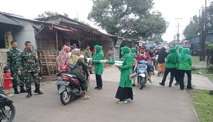 Koramil 1402/Harjamukti Bersama Persit Gelar Jumat Berkah dan Munggahan Sambut Ramadan 1447 H