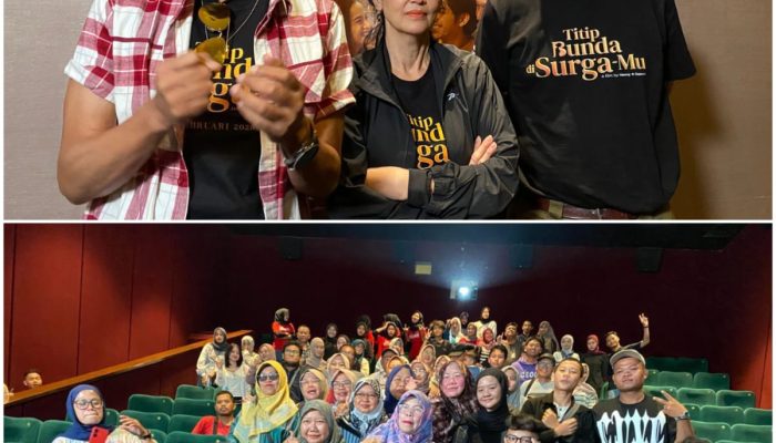 Roadshow Film Titip Bunda di Surga-Mu Bikin Semua Penonton Tak Tahan Tangis