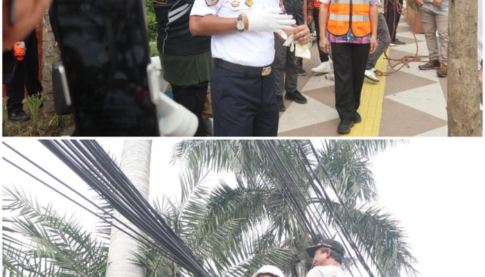 Wali Kota Tinjau Penataan Kabel Telekomunikasi, Prioritaskan Keamanan dan Estetika Kota