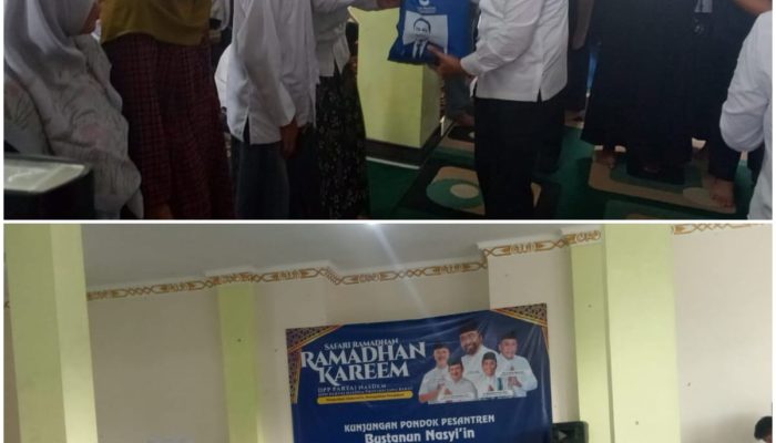 DPP Partai Nasdem Safari Ramadan di Pesantren Bustanun Nasyi’in