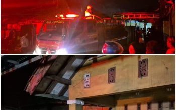 Diduga Akibat Konsleting Listrik Rumah di Bandengan Terbakar, Jajaran Polsek Mundu Terjun ke Lokasi Kebakaran