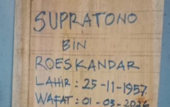 Mengenang dan Nasehat Terbaik Pak Supratono