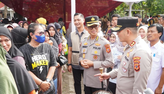 Jelang Lebaran Polres Cirebon Kota Gelar Pangan Murah, Komitmen Kapolres Jaga Stabilitas dan Ringankan Beban Warga