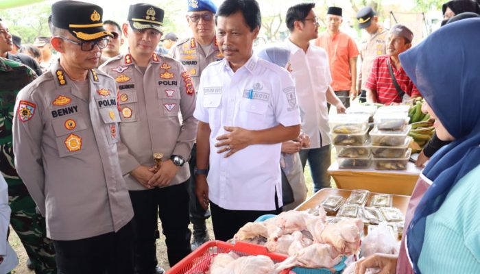 Pemkot Cirebon Kolaborasi Dengan Polres Cirebon Kota, Dukung Stabilitas Harga Gerakan Pangan Murah Jelang Idul Fitri
