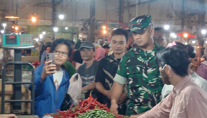 Dandim 0614/kota Cirebon Monitoring Ketersediaan dan Distribusi Kebutuhan Pokok Selama Ramadan dan Jelang Lebaran 1447 H