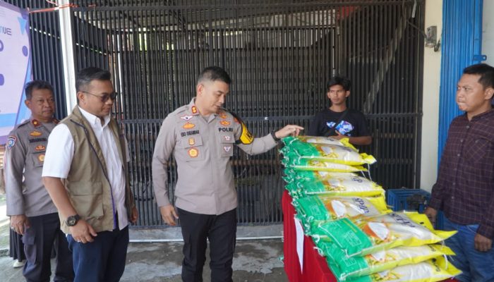 Polres Cirebon Kota Gelar Bazaar Pangan Murah, Kebutuhan Pokok Dijual di Bawah Harga Pasar