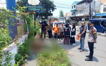 Polisi Gerak Cepat Tangani Seorang Pria Ditemukan Tak Bernyawa di Trotoar Lampu Merah Rajawali