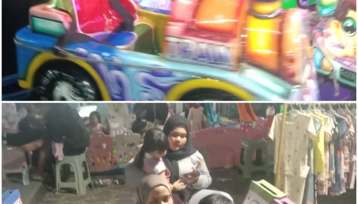 Satu Hari Pasca Lebaran Ratusan Orang Penuhi Alun-alun Sangkala Buana (Kasepuhan) Cirebon