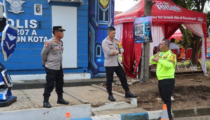 Kapolres Cirebon Kota Cek Langsung Arus Balik, Lalu Lintas Ramai Lancar di Sejumlah Jalur