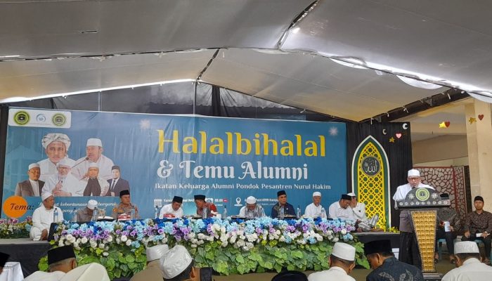 Halal Bihalal, Ribuan Alumni Ponpes Nurul Hakim Lombok Usung Semangat Kolaborasi untuk Pembangunan Umat dan Bangsa