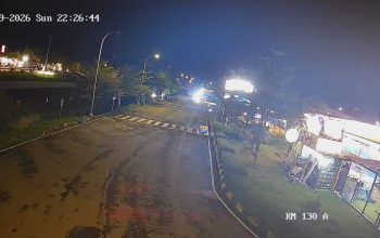 Malam Hari Ini Arus Balik Kendaraan Menuju Jakarta di Ruas Tol Cipali Kedua Arah Ramai Lancar