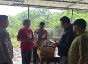 Polisi Ungkap Peredaran Miras di Belakang Terminal Bus Harjamukti Puluhan Botol Miras Diamankan