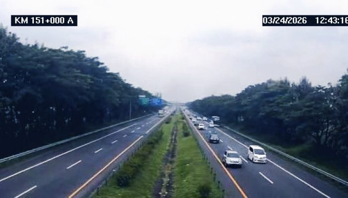 Arus Balik Lebaran di Tol Cipali Menuju Jakarta Ramai Lancar, 47 Ribu Kendaraan Melintas