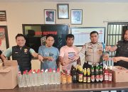 Polsek Kapetakan Gelar Razia Operasi Ratusan Botol Miras Disita Dari Sejumlah Penjual