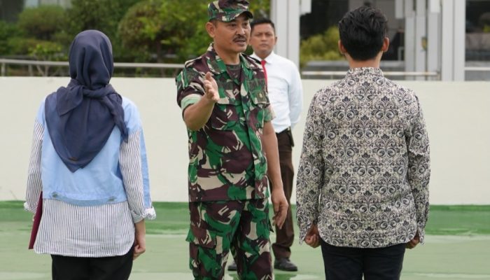 Tingkatkan Disiplin dan Profesionalisme, Kantah Jakpus Gelar Pelatihan Tata Upacara Secara Rutin