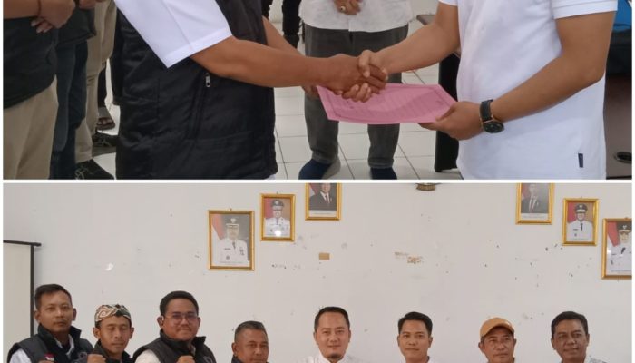 Lurah Kesenden Melantik Yohan Sebagai Ketua LPM Periode Tahun 2026-2031