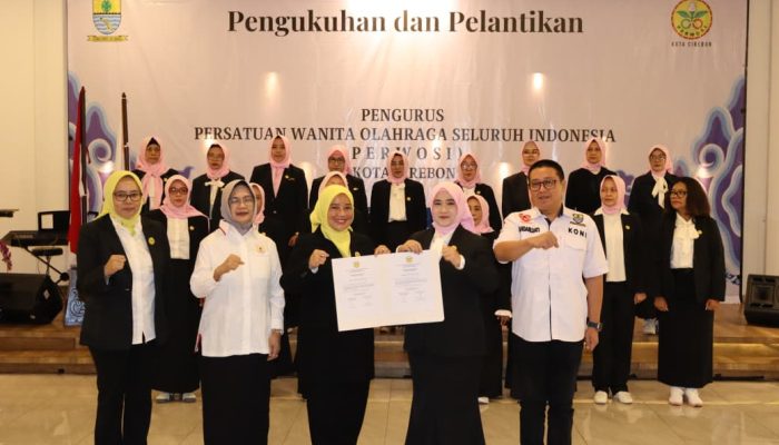 Pelantikan Perwosi 2026–2030, Wakil Wali Kota Dorong Perempuan Aktif Berolahraga