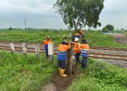 Dalam Upaya Peningkatan Keselamatan, Januari-April 2026 KAI Daop 3 Cirebon Lakukan Penutupan 2 Perlintasan Sebidang Illegal di Triwulan I 2026