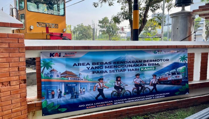 KAI Daop 3 Cirebon Terapkan Gerakan Green Movement: Langkah Nyata Kurangi Emisi Karbon dan Tingkatkan Kesehatan Karyawan