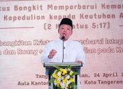 Hadiri Perayaan Paskah Kementerian ATR/BPN, Menteri Nusron: Paskah Membangun Semangat Kebangkitan Bangsa