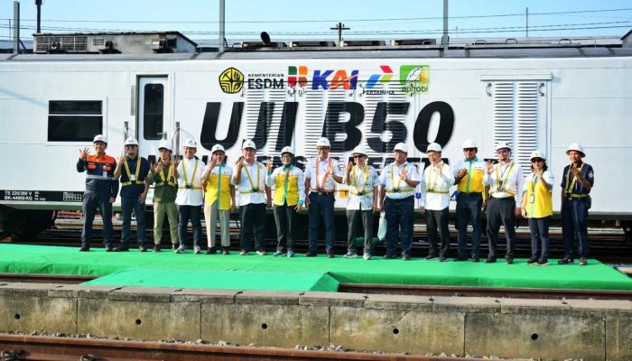 Seluruh Lokomotif dan Genset KAI Daop 3 Cirebon Sudah Beralih Menggunakan Biosolar B40 dan Siap Menuju B50