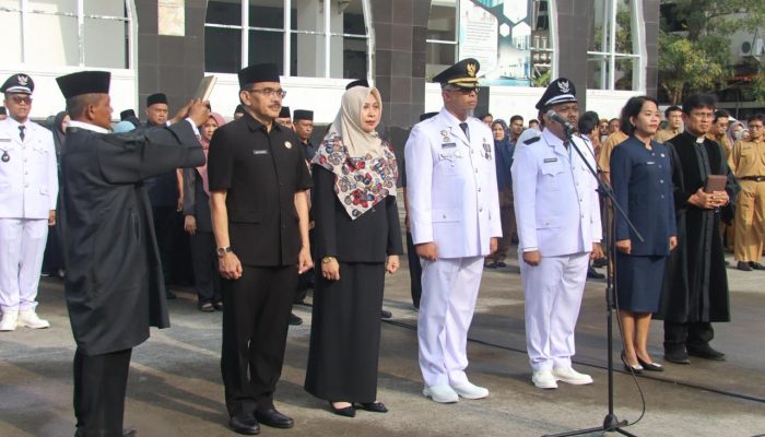 Wali Kota Cirebon Lantik 80 Pejabat, Perkuat Kinerja Birokrasi Berbasis Sistem Merit