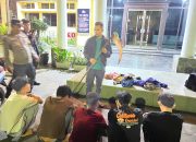 Tim Maung Samapta Polres Cirebon Kota, Gagalkan Dugaan Tawuran Sekelompok Anak Muda Bawa Senjata Tajam