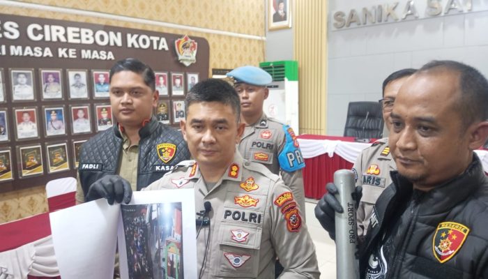 Kelompok Geng Motor Pelaku Curas di Pandesan Kota Cirebon Diringkus Polres Cirebon Kota