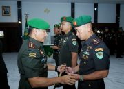 Danrem 063/SGJ Pimpin Tradisi dan Sertijab Dandim 0604/Karawang dan Dandim 0619/Purwakarta