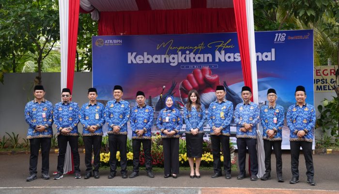 Kepala Kantor Pertanahan Jakarta Pusat Hadiri Upacara Peringatan Hari Kebangkitan Nasional 2026 di Kantah Jakarta Barat