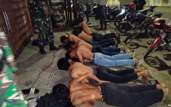 Kodim 0614/Kota Cirebon Gelar Patroli Cipta Kondisi, Amankan Empat Kendaraan yang Diduga Digunakan Balap Liar dan Sejumlah Remaja Mengkonsumsi Miras