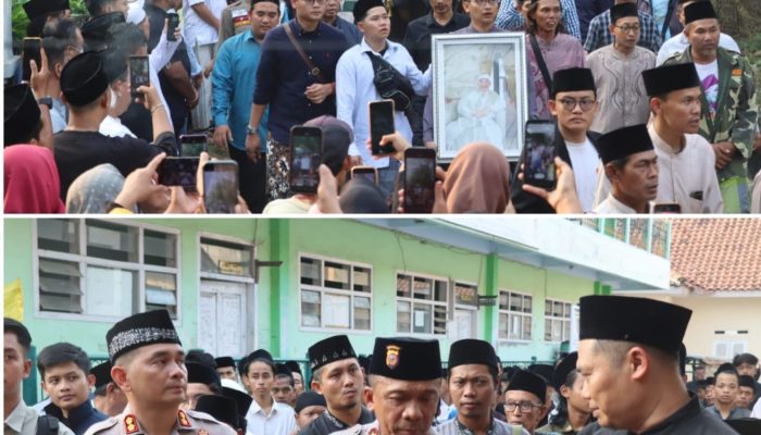 Kapolda Jabar Sampaikan Duka Mendalam atas Wafatnya KH Adib Rofiuddin Izza Sesepuh Pondok Buntet Pesantren
