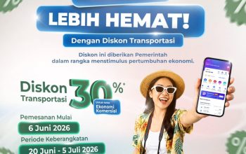 Kabar Gembira! Sambut Libur Sekolah, KAI Dukung Program Pemerintah, Diskon Tiket Kereta Ekonomi Komersial 30 Persen
