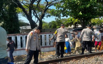 Pria 25 Tahun Asal Waled Meninggal Dunia Diduga Tertemper KA Harina, Polisi Ingatkan Bahaya Melintas di Perlintasan Tanpa Palang Pintu