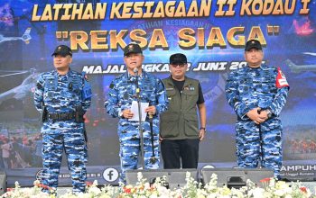 Puncak Latihan Reksa Siaga 2026 Resmi Berakhir, Pangkohanudnas Apresiasi Kesiapan Satuan Jajaran Kodau I