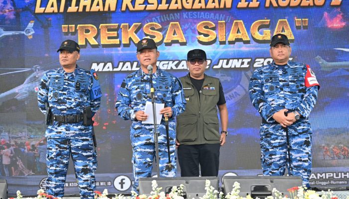 Puncak Latihan Reksa Siaga 2026 Resmi Berakhir, Pangkohanudnas Apresiasi Kesiapan Satuan Jajaran Kodau I