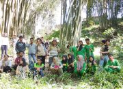 Peduli Lingkungan, Siswa MAN 2 Manggarai Menanam Bambu untuk Menjaga Mata Air dan Pelestarian Alam