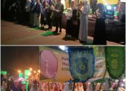 Pawai Obor dan Bola Api Meramaikan Acara 1 Muharram 1448 H di Ponpes Jagasatru