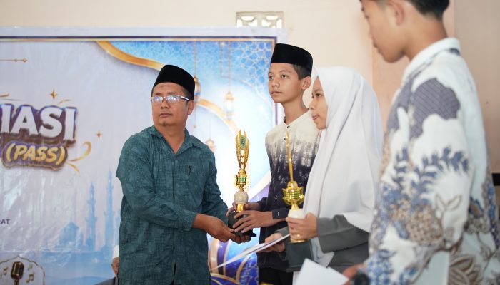 Santri MTs Putra Nurul Hakim Raih Juara 1 Kaligrafi dan Juara 3 Tilawah Di PASS 2026