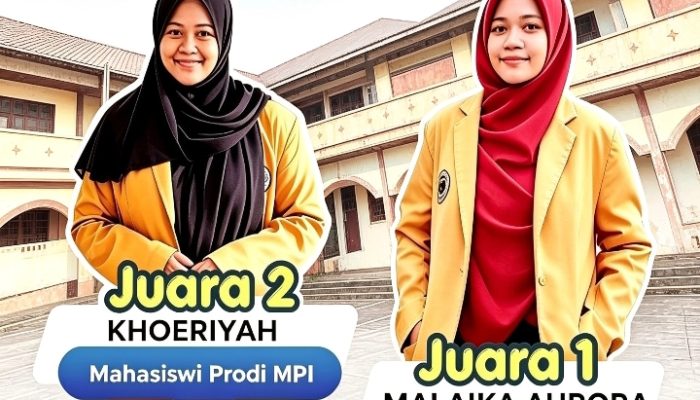 Dua Mahasiswi IAI Nurul Hakim Lombok Raih Juara 1 dan 2 Kompetisi Artikel Ilmiah Tingkat Nasional Dari UAD Yogyakarta