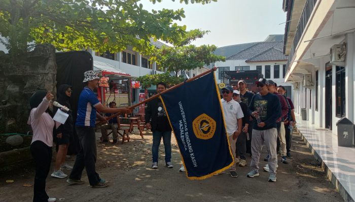 Dies Natalis ke 2, Universitas Sindang Kasih Gelar Jalan Sehat